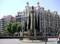 BARCELONA (Provincia de Barcelona), 05.06.2006, Plaa de Mossn Jacint Verdaguer