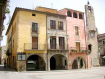 TORROELLA DE MONTGR� (Provincia de Girona), 15.06.2006, das Rathaus