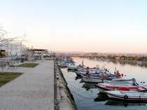 MONCARAPACHO e FUSETA, Gemeindeteil Fuseta (Concelho de Olho), 03.02.2005, an der Mole
