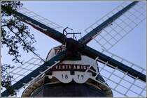 Kappe und Flgel der  Venti Amica  in Wyk auf Fhr.31.08.2006