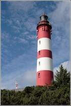 Amrums markantestes Bauwerk ist der 1875 in Betrieb genommene, 41 m hohe Leuchtturm. 07.09.2006