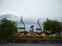 Auf der gegen�berliegenden Seite liegt Frankreich.
Montreux, am 31.10.08