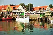 Im Hafen von Svaneke (Aug. 1997) 