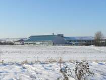 Laucha an der Unstrut - Blick auf die R�ckseite des Gymnasiums - Foto vom 11.01.2009