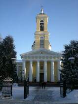 Orthodoxe Kirche im  Gomel-Park . 06.01.2009