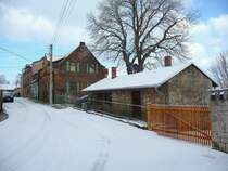 Laucha an der Unstrut - Blick in den Siedegarten - Foto vom 12.02.2009 
