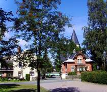 Der Erlbacher Park im August 2007.