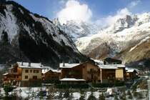 Noch einmal der Blick �ber Courmaneur