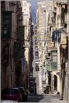 St. Ursula Street in Valletta. 21.03.2009