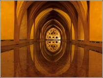 Sevilla. Baos de Doa Maria de Padilla im Reales Alczar. Scan eines Dias aus dem Frhjahr 2000.