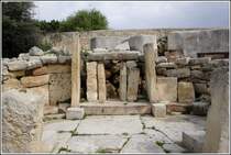 Die prhistorischen Tempelanlagen in Tarxien wurde zwischen 3800 und 2500 v.Chr. errichtet. 20.03.2009