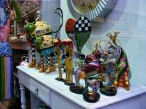 Der Blick durch ein Schaufenster in der Bochumer Innenstadt am 30. Mrz 2008.