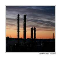 Sonnenaufgang - M�lheim an der Ruhr