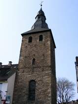 Ein Turm in der Hattinger Altstadt am 15. April 2009.