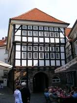 Ein Haus in der Hattinger Altstadt am 15. April 2009.