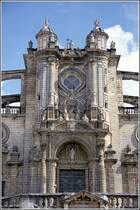 Das Portal der Kathedrale von Jerez. Scan eines Dias aus dem Fr�hjahr 2000.