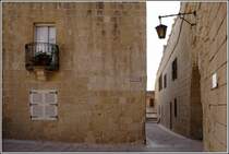 In den Gassen von Mdina. Die Stadt hat ber Jahrhunderte ihr Gesicht gewahrt. 20.03.2009