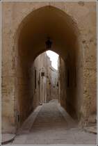 Wenn man durch die engeren Gassen Mdinas geht, versteht man, warum die Stadt den Beinamen die  stille Stadt  f�hrt. 20.03.2009