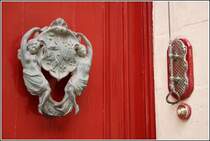 An vielen Tren in Mdina sind interessante Trklopfer angebracht. 20.03.2009