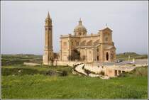 Die Basilika Ta'Pinu Kirche bei Gharb ist fr die Malteser eine wichtige Wallfahrtssttte. Sie wurde von 1920 bis 1931 erbaut. 28.03.2009