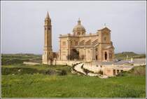 Die Basilika Ta'Pinu Kirche bei Gharb ist f�r die Malteser eine wichtige Wallfahrtsst�tte. Sie wurde von 1920 bis 1931 erbaut. 28.03.2009