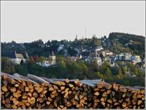 Die Oberstadt von Wiltz fotografiert am 19.04.09. (Jeanny)