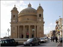 Die Kirche in Mgarr auf Malta. 22.03.2009