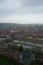  Traumhaftes Wetter  herrschte am 18.04.09 in der unterfrnkische Stadt Wrzburg.