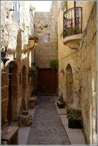 Die Altstadt Victorias besteht aus einem Gewirr enger Gassen und Sackgassen. 26.03.2009