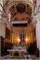 In der Kathedrale St. Marija in der Zitadelle von Victoria. 26.03.2009