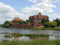 Die Marienburg in der Stadt Marienburg, am 05.06.2008