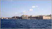 Das Fort St. Elmo, am nordwestlichen Ende Vallettas erbaut, bewacht die Zufahrten zum Grand Harbour und zum Marsamxett Harbour von Valletta. 23.03.2009