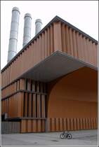  Fahrradst�nder  Heizkraftwerk W�rzburg. 05/2009