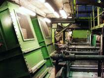 Maschinen und Schchte in der Kohlenwsche des Bergwerks Auguste Victoria 3/7 in Marl beim Tag der offenen Tr am 9. Mai 2009. 
