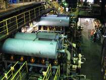 Eine Innenansicht der Kohlenwsche des Bergwerks Auguste Victoria 3/7 in Marl beim Tag der offenen Tr am 9. Mai 2009. 
