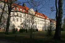 Das sehr schn renovierte Gebude der Chemnitzer Frauenklinik an der Flemmingstrasse; 27.11.06.