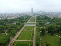 Paris vom Eifelturm. 11.05.09