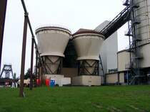 Eine Aufbereitungsanlage des Bergwerks Auguste Victoria 3/7 in Marl beim Tag der offenen Tr am 9. Mai 2009. 
