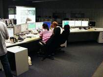 Die Grubenwarte des Bergwerks Auguste Victoria 3/7 in Marl beim Tag der offenen Tr am 9. Mai 2009. 
