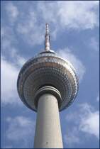 Berlin - Fernsehturm am Alexanderplatz
