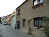 Laucha an der Unstrut - H�user in der Herrenstra�e - Foto vom 12.06.2009