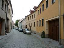 Laucha an der Unstrut - H�user in der Herrenstra�e - Foto vom 12.06.2009