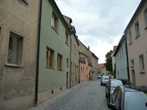 Laucha an der Unstrut - Huser in der Herrenstrae - Foto vom 12.06.2009
