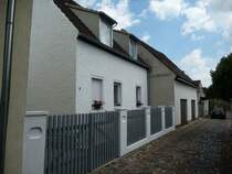 Laucha an der Unstrut - H�user in der Gartenstra�e - Foto vom 21.06.2009 
