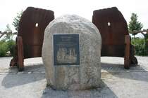 Forst(Lausitz), Ortsteil Mulknitz, Weiagker Berg - Ort der Erinnerung. Gesehen am 28.06.09