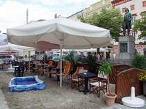 Mit dem Italienischen Sandstrand htte wohl der alte Innviertler Mundartdichter u. Verfasser der O-Landeshymne, Franz´l Stelzhamer(18021874)auch seine Freude gehabt; 090710