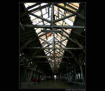 Route der Industriekultur - Alte Dreherei des Eisenbahnausbesserungswerks Speldorf. Jugendstilhalle um 1874 in Mlheim an der Ruhr.