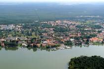 Rheinsberg aus der Luft betrachtet, am 31.08.2005