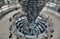   In der Kuppel - Blick nach unten