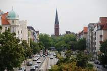 BERLIN, 10.08.2009, Kirche am Friedrich-Wilhelm-Platz im Ortsteil Friedenau
